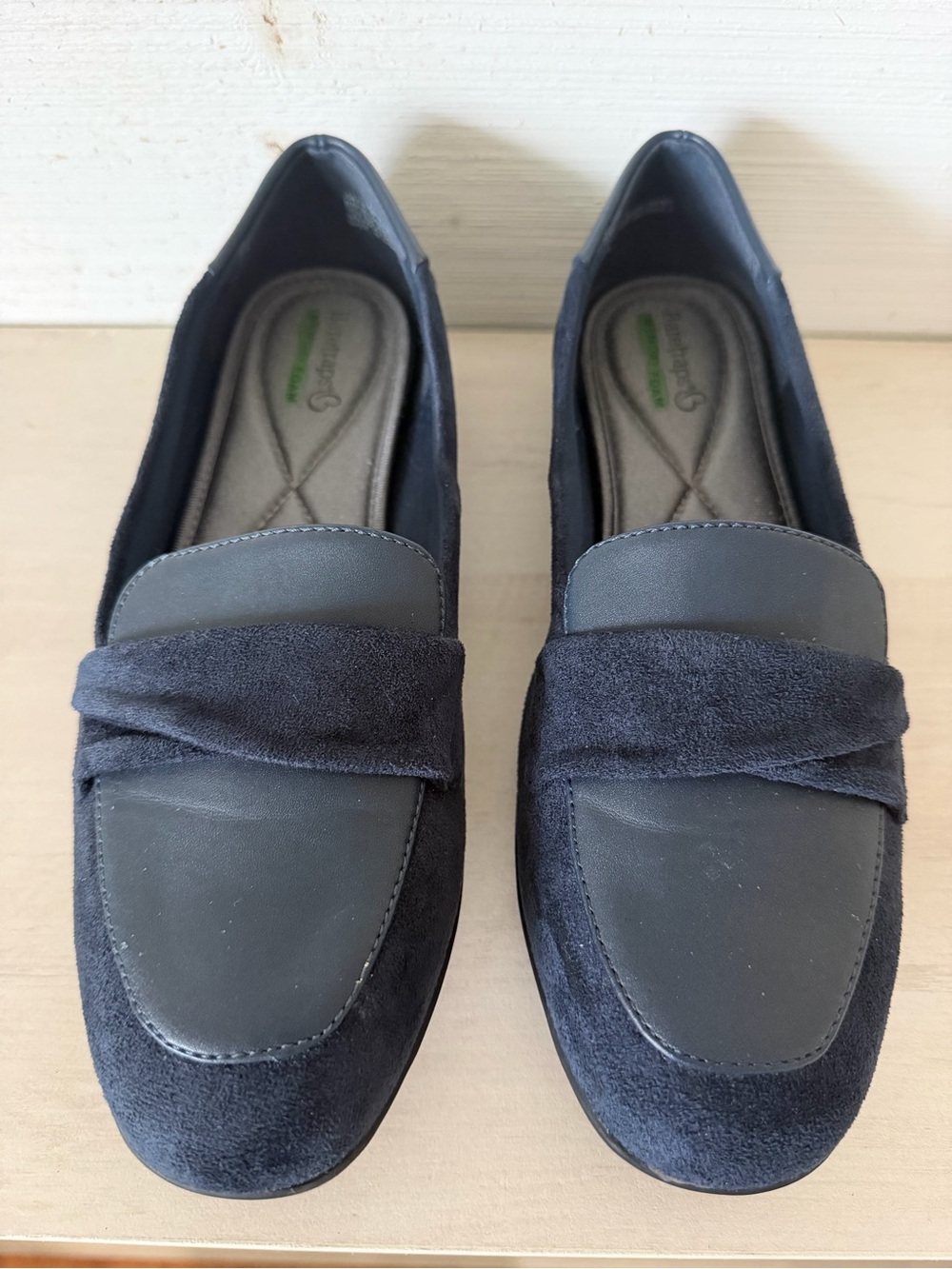 Baretraps Textile Loafer Flats Slip On Round Toe Women’s Blue Size 9.5M NEW